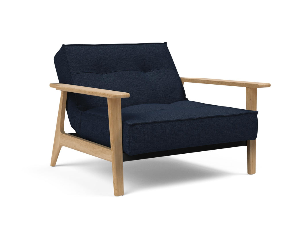 Chaise Frej à dossier divisé