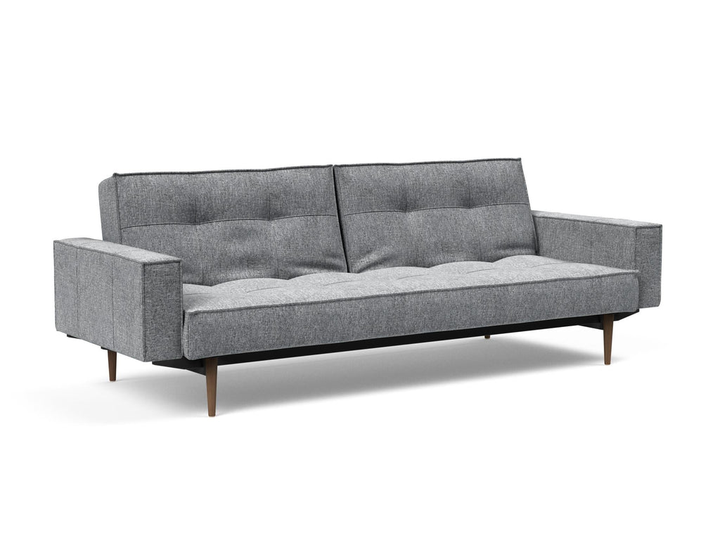 Bras en tissu à dossier fendu