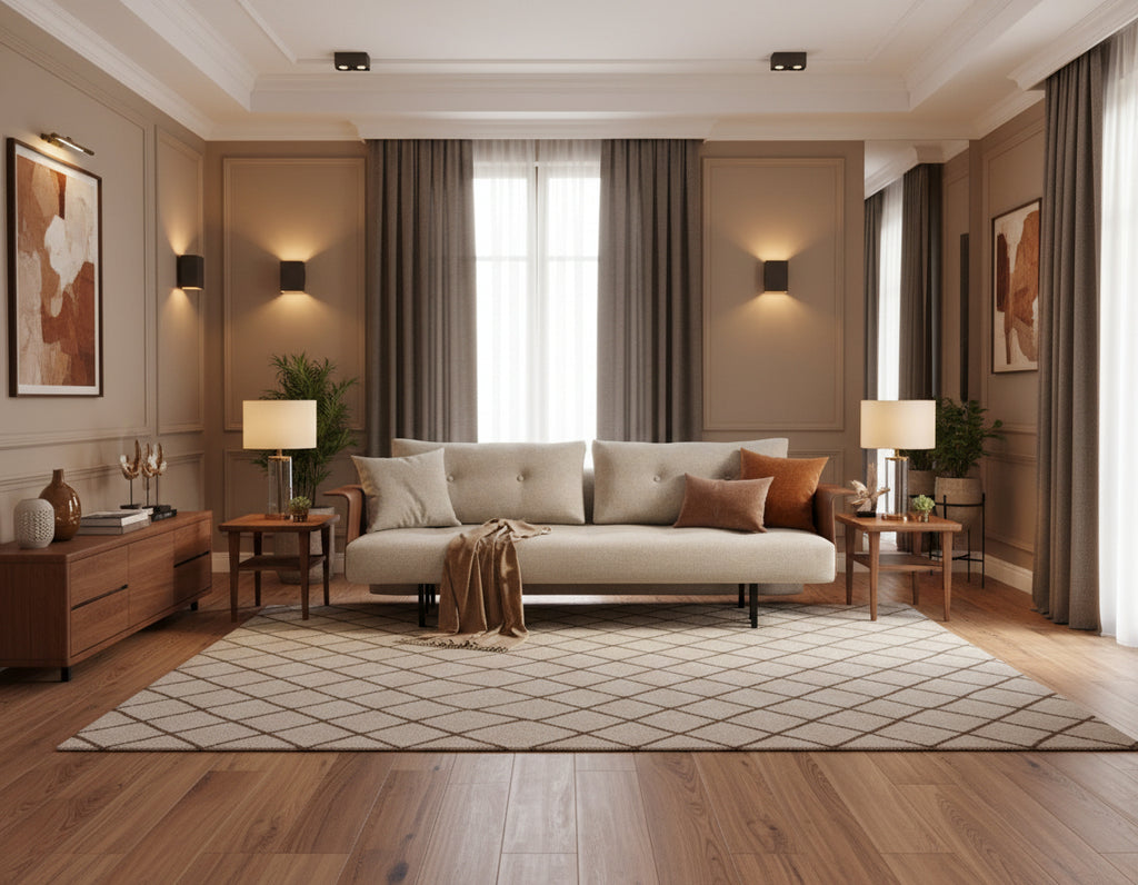 Bras en noyer refondu