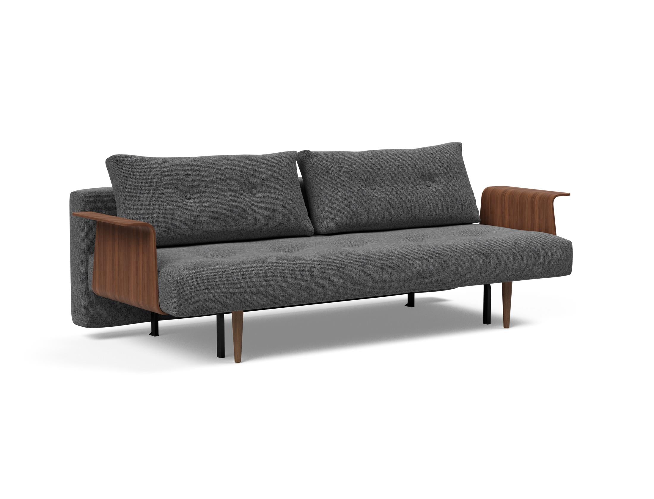 Bras en noyer refondu