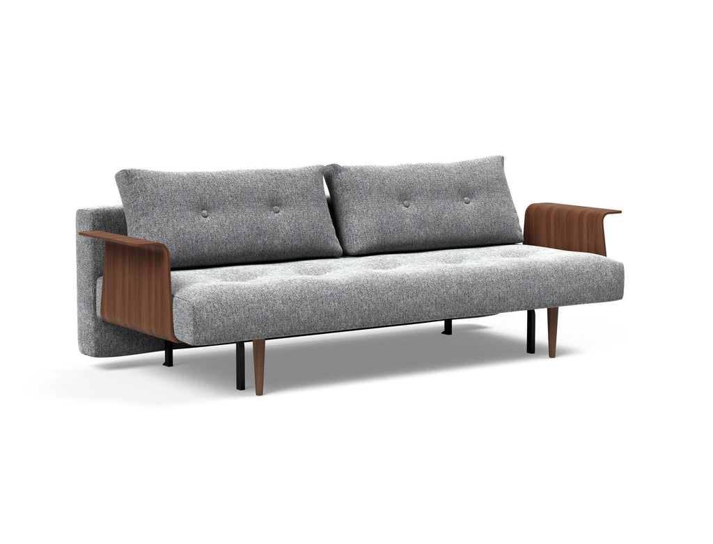 Bras en noyer refondu