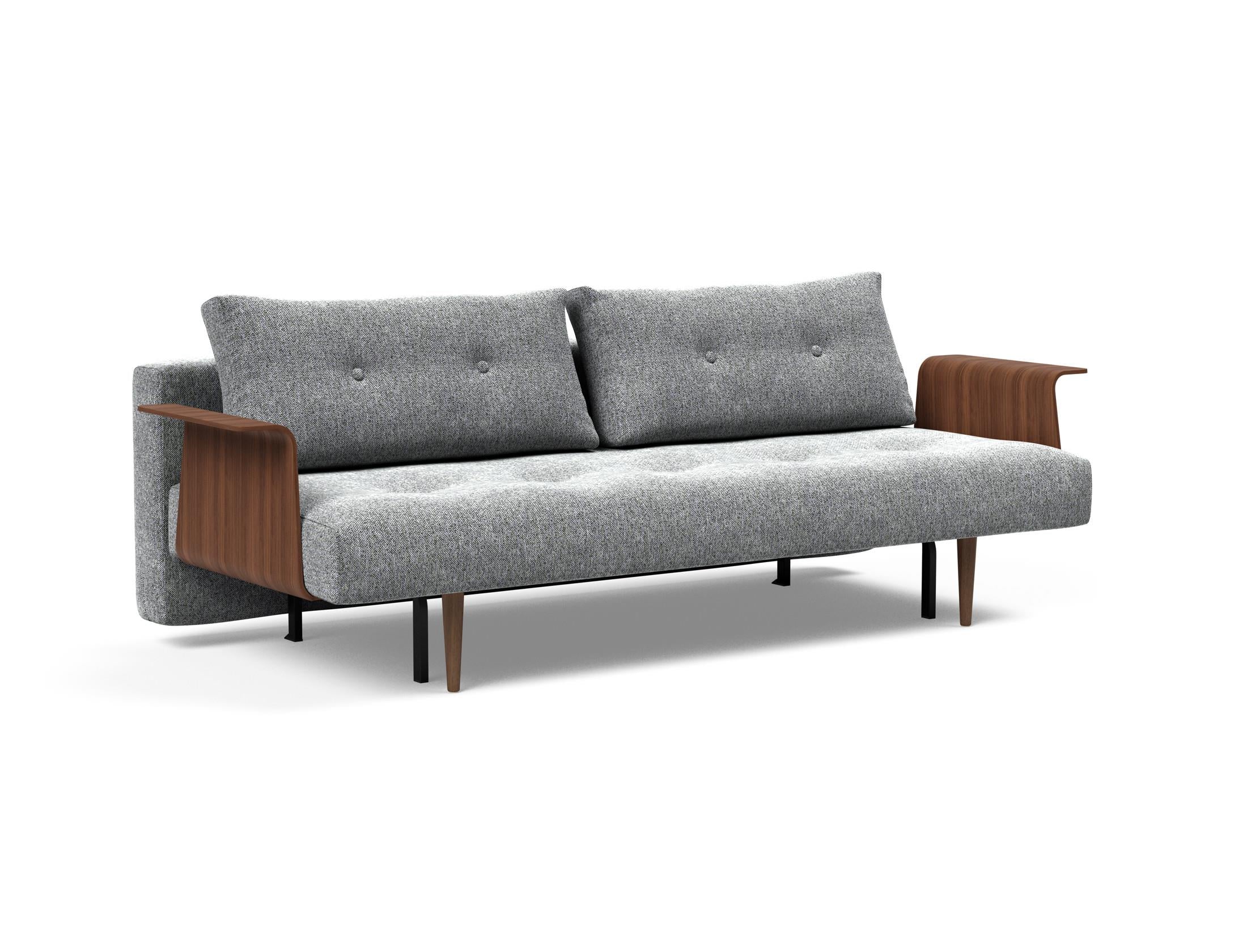 Bras en noyer refondu