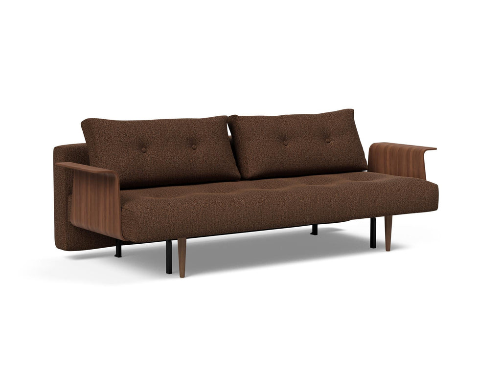 Bras en noyer refondu