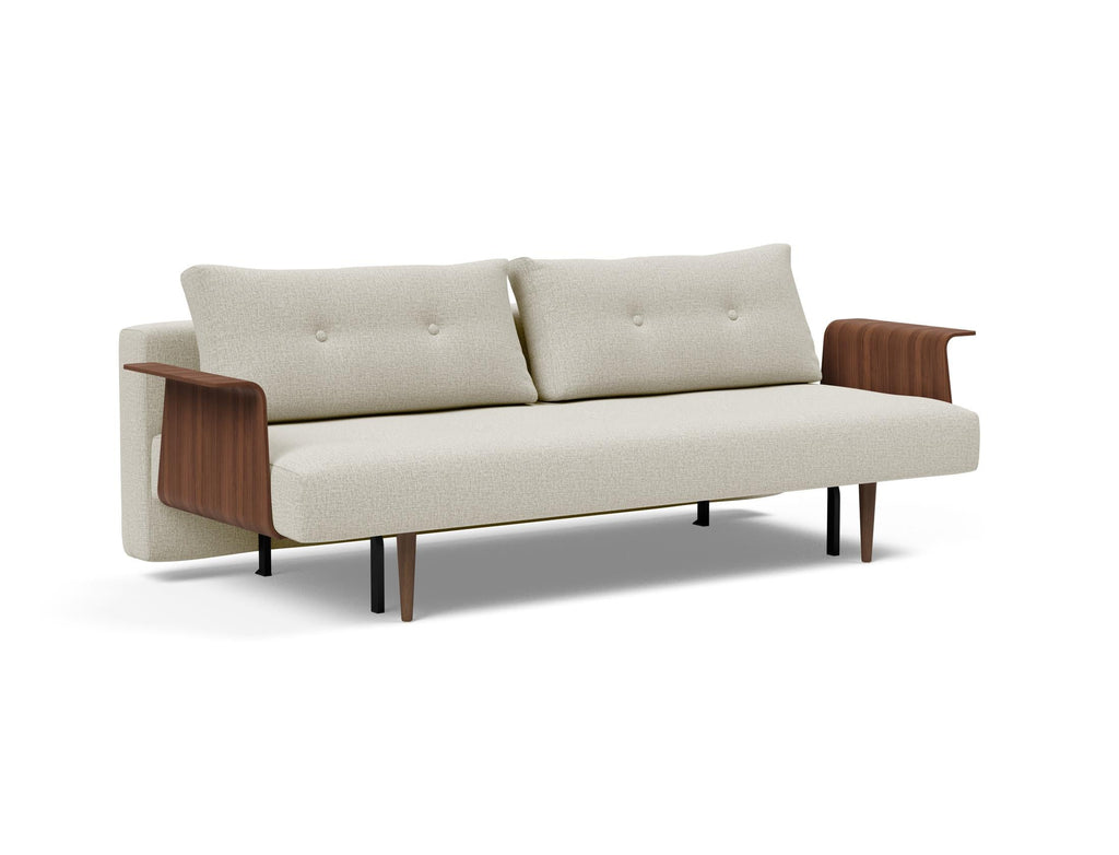 Bras en noyer refondu