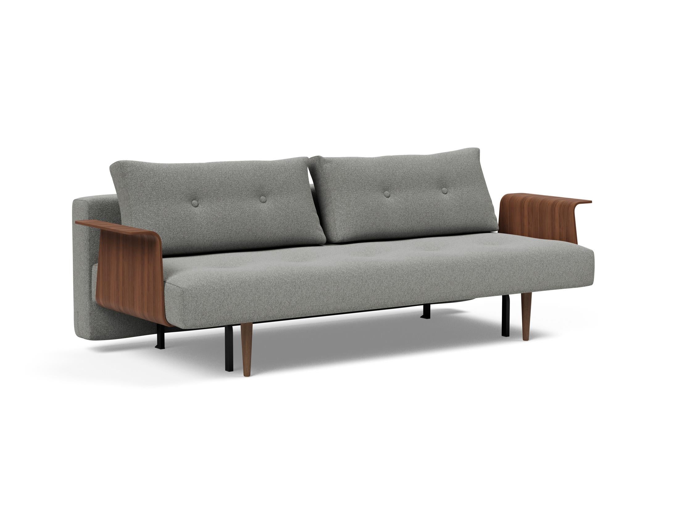 Bras en noyer refondu