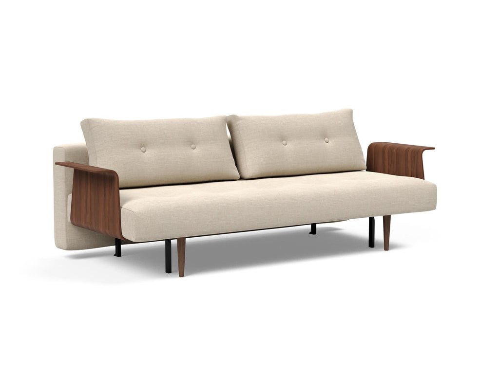 Bras en noyer refondu