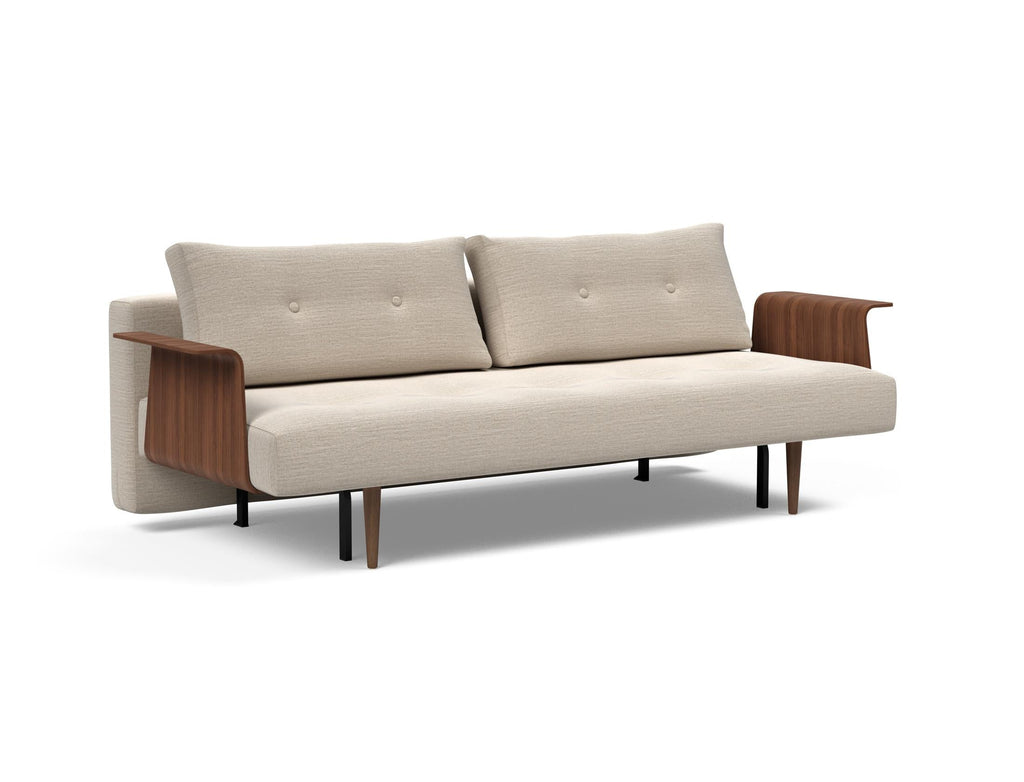 Bras en noyer refondu