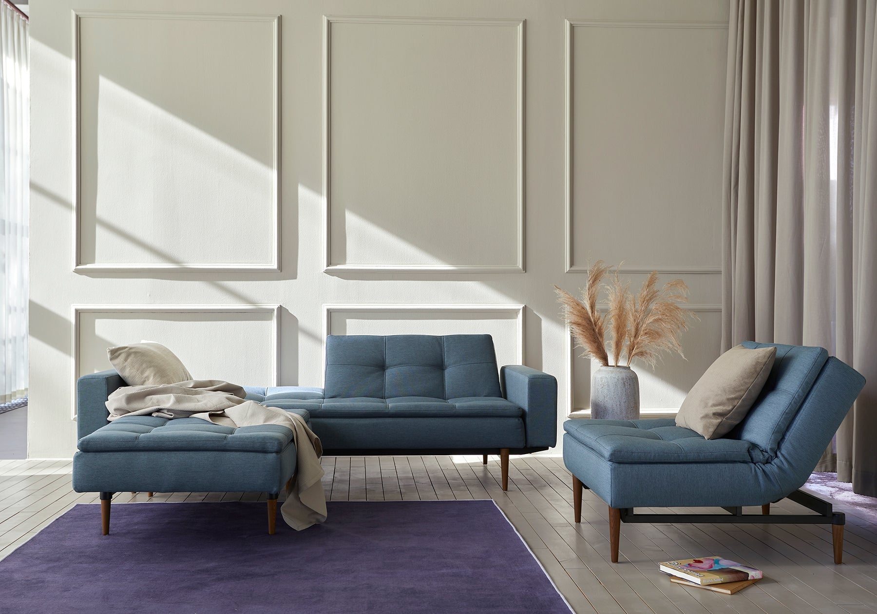 Chaise Dublexo Pieds foncés