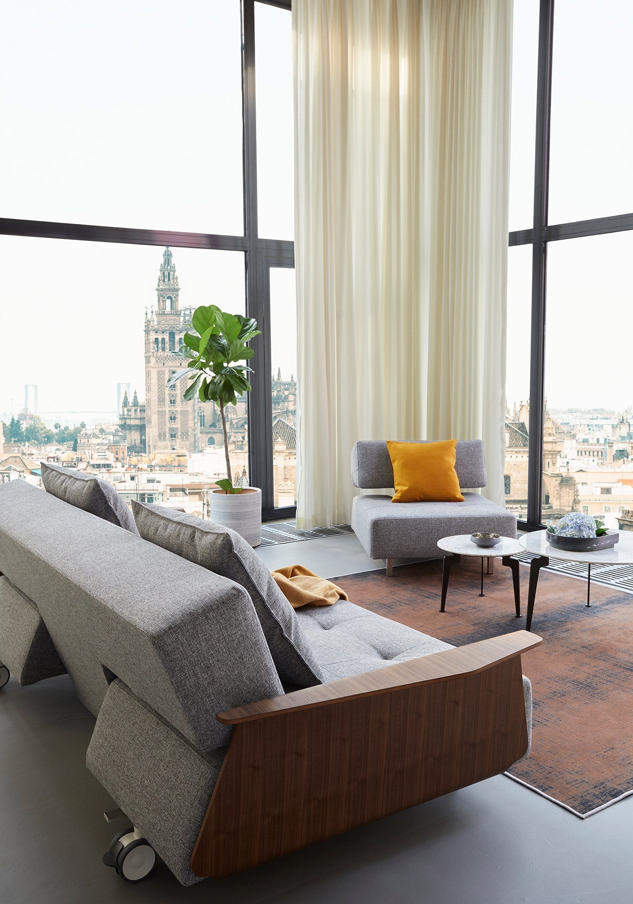 Bras en noyer Longhorn