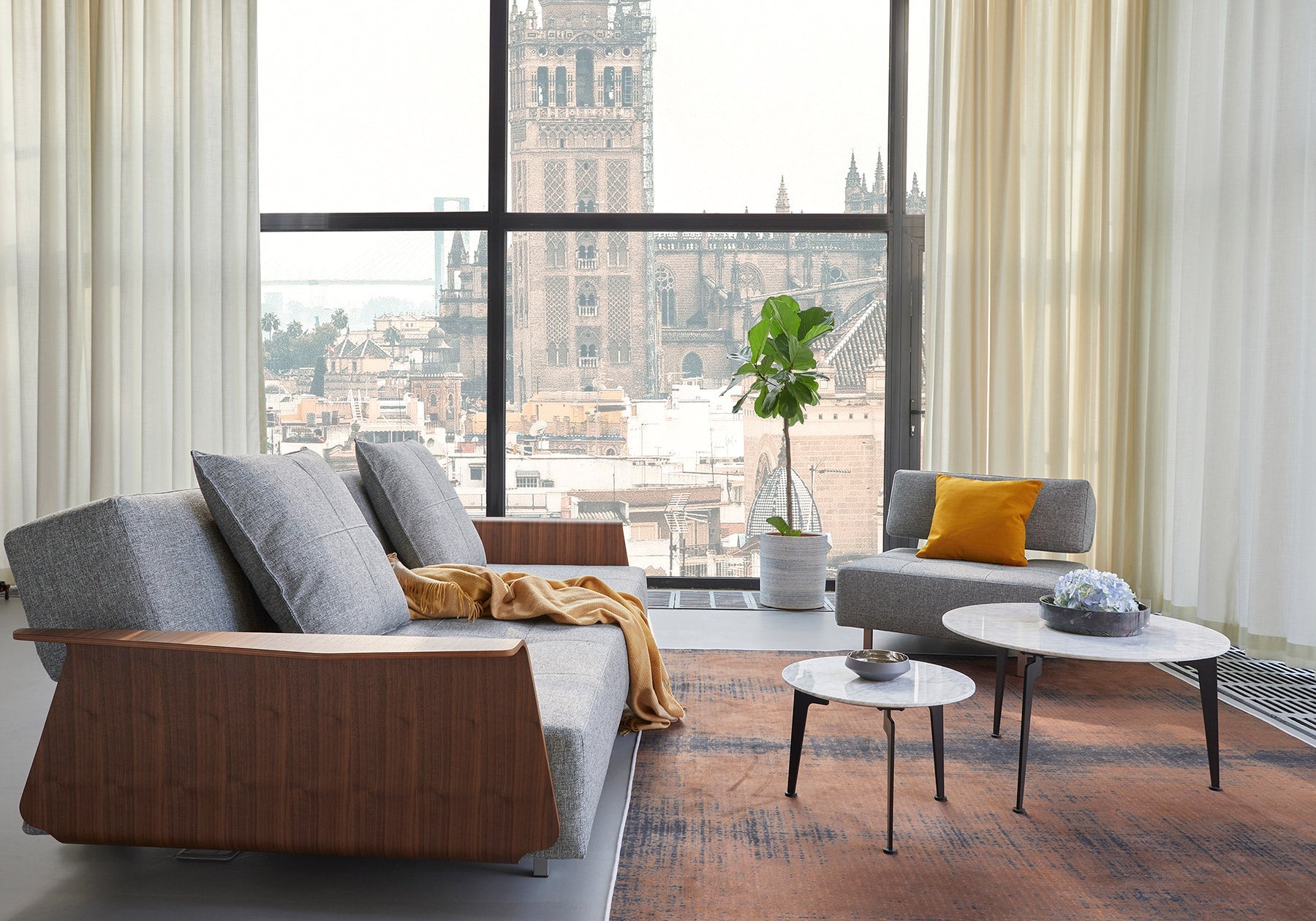 Bras en noyer Longhorn