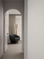 Fauteuil pivotant Lucca - Gris