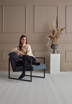 Chaise Vikko avec accoudoirs