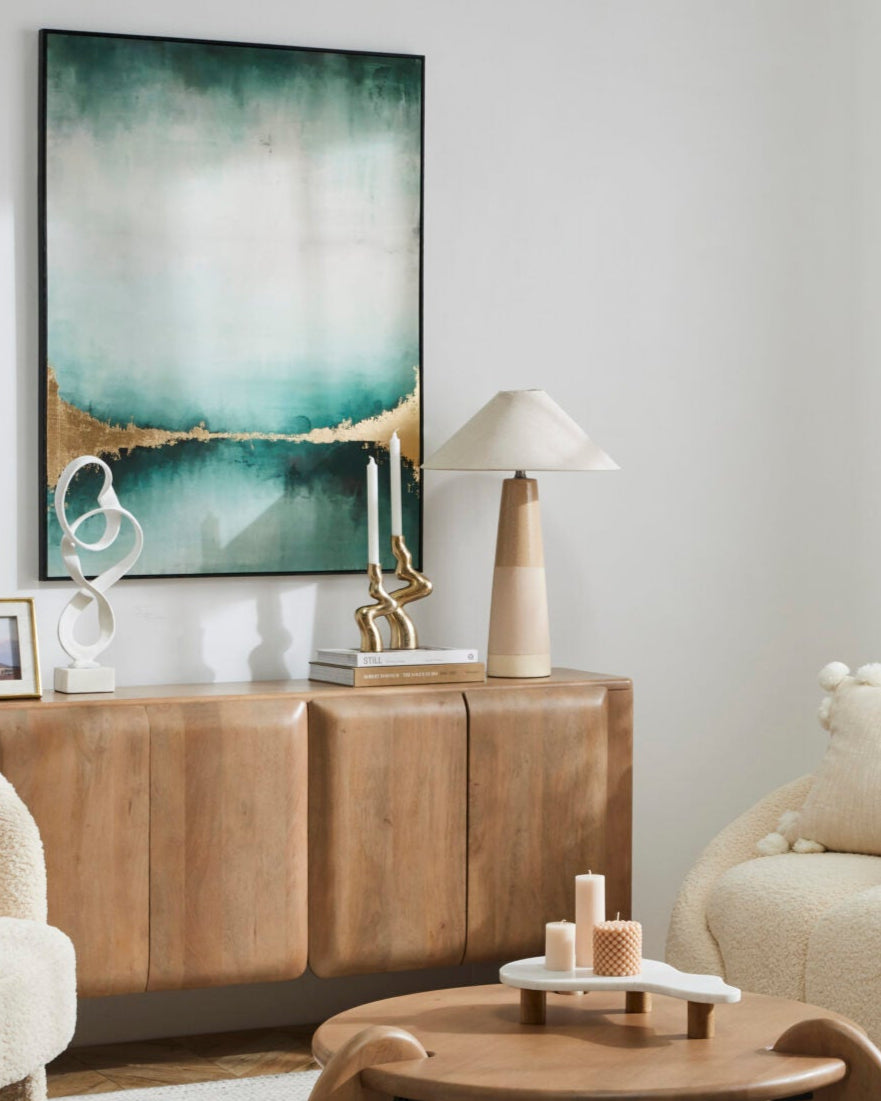 Porte-bougie en métal torsadé