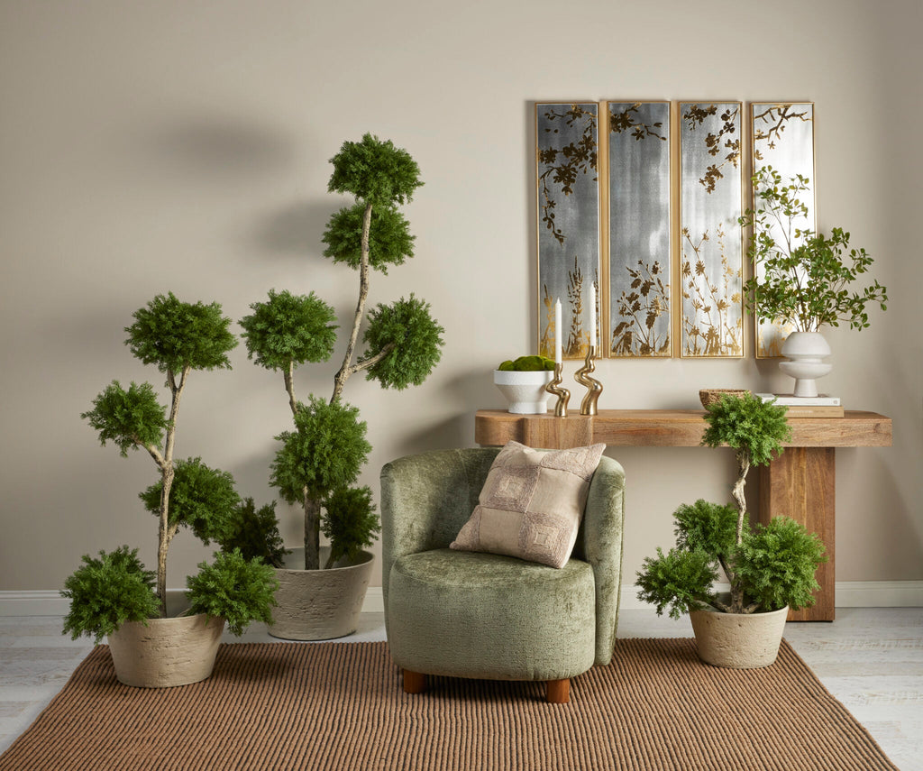 Porte-bougie en métal torsadé