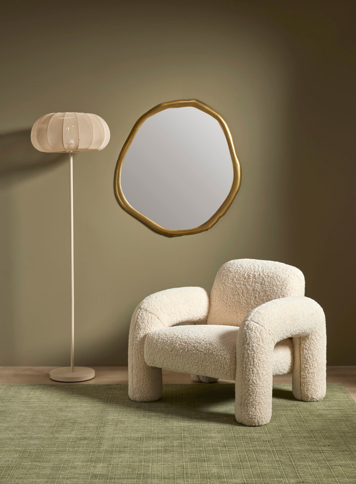 Lampadaire en maille Pintone