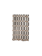 Couverture en mousseline Arlow rouille multicolore