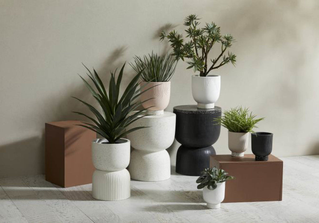 Table d'appoint Kaia - Blanc/Terrazzo