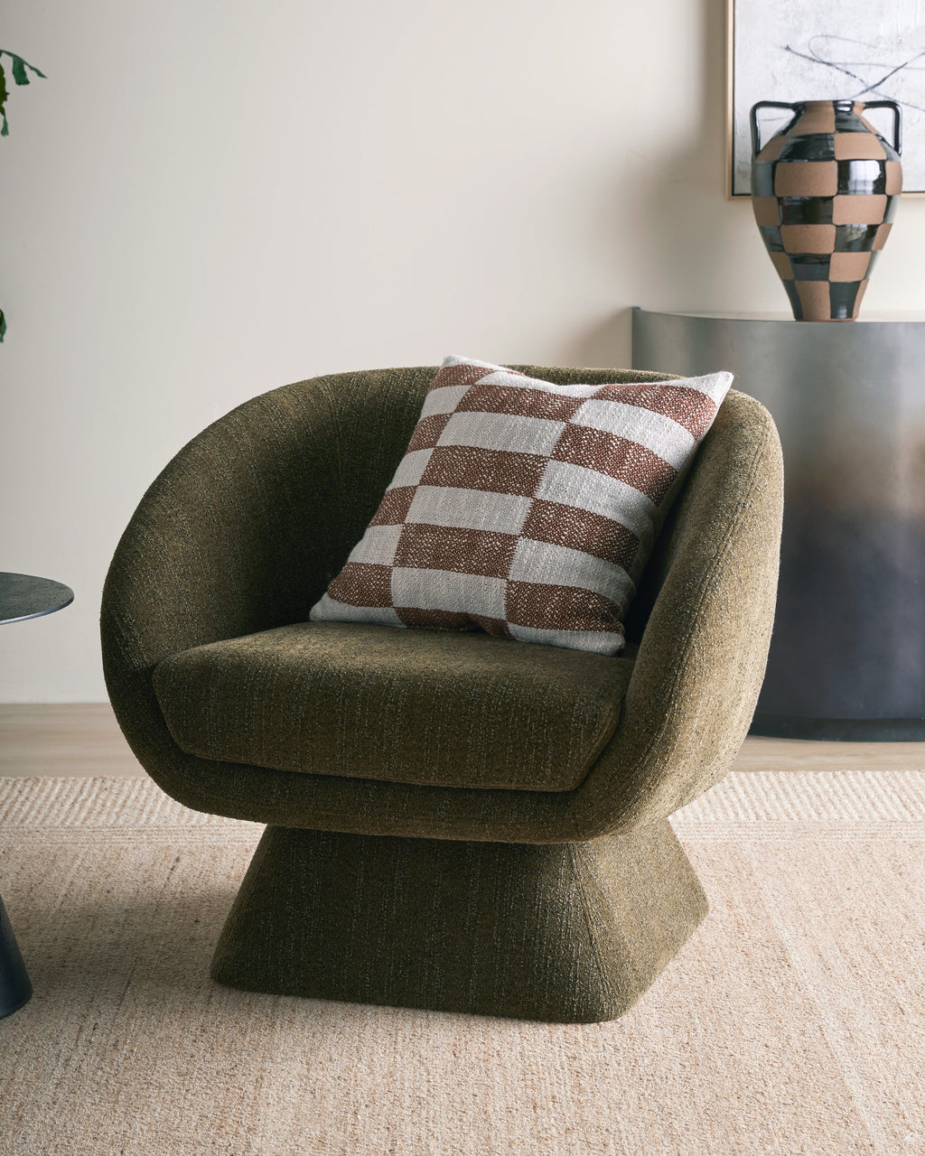 Fauteuil pivotant Lucca