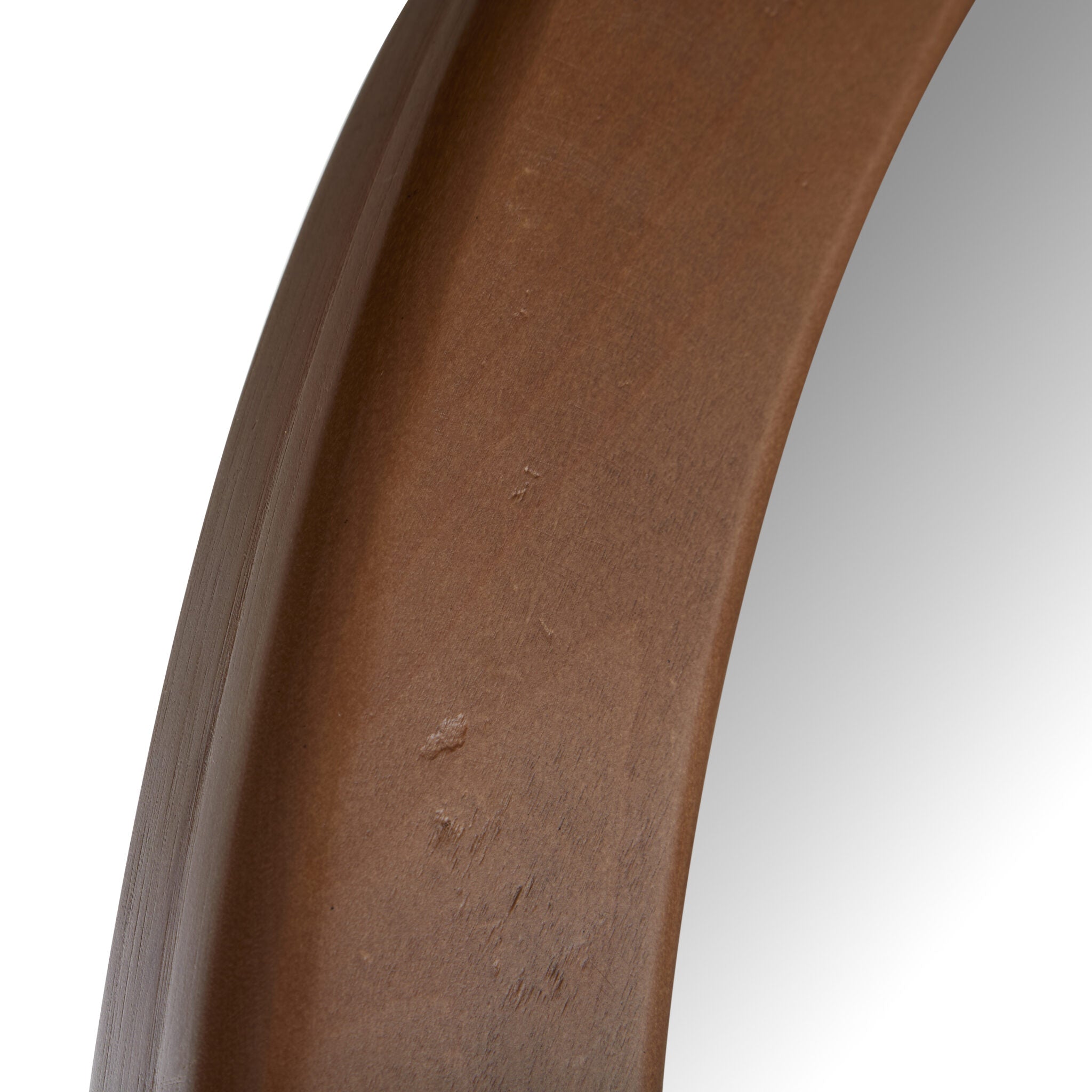 Miroir de sol en noyer James