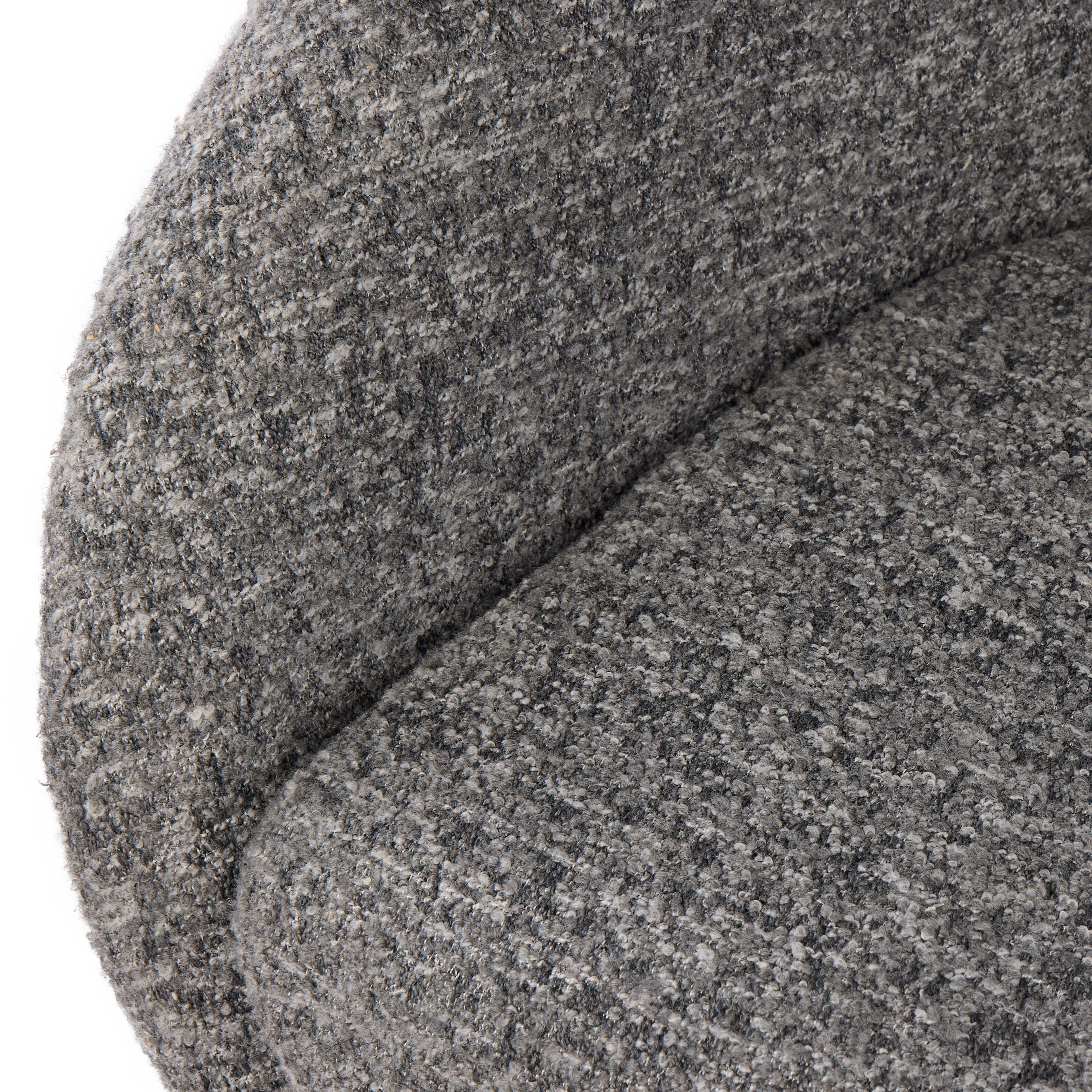 Fauteuil pivotant Lucca - Gris