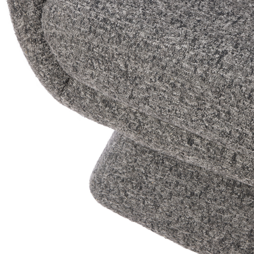 Fauteuil pivotant Lucca - Gris