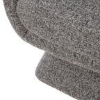 Fauteuil pivotant Lucca - Gris