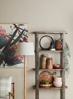 Lampadaire en bruyère